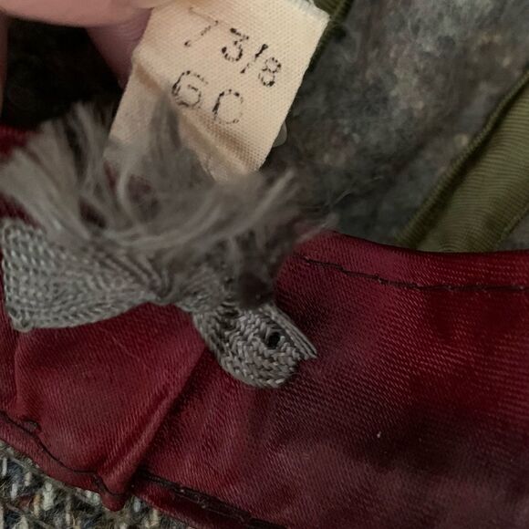 Vintage Pure British Wool Tweed Hat - Picture 6 of 6
